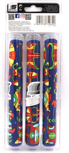 Sunflex Tropical Tiki Diving Sticks - Packaging - Back
